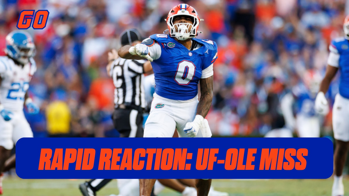 Rapid Reaction to Florida's 55-28 win over Ole Miss