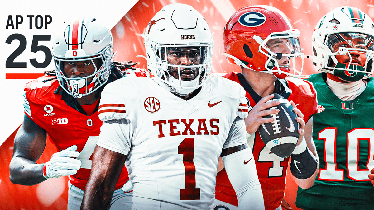 AP Poll Top 25 released after Week 4
