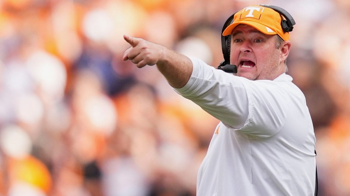 What Josh Heupel said about QB change, No. 17 Tennessee's 24-14 win over Auburn