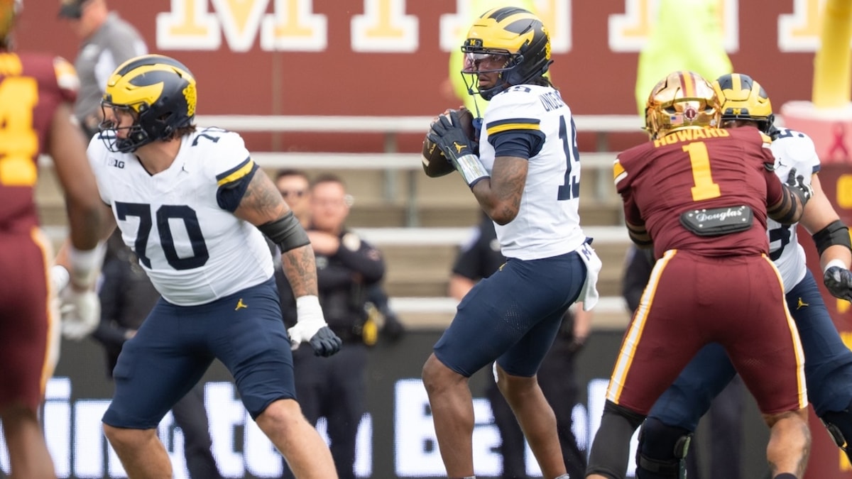 Penn State-Michigan Kyle Whittingham takeaways: No QB change for the Wolverines, 'both teams in need of a win,' and more