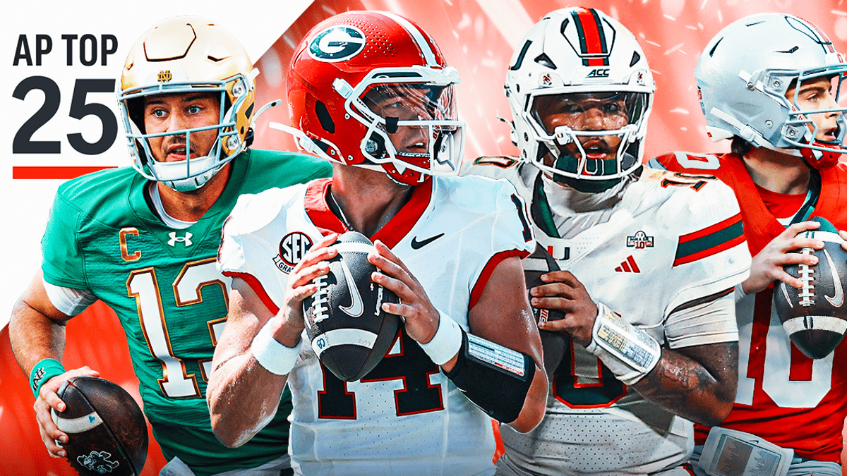 New No. 1 in AP Poll Top 25 after Week 6