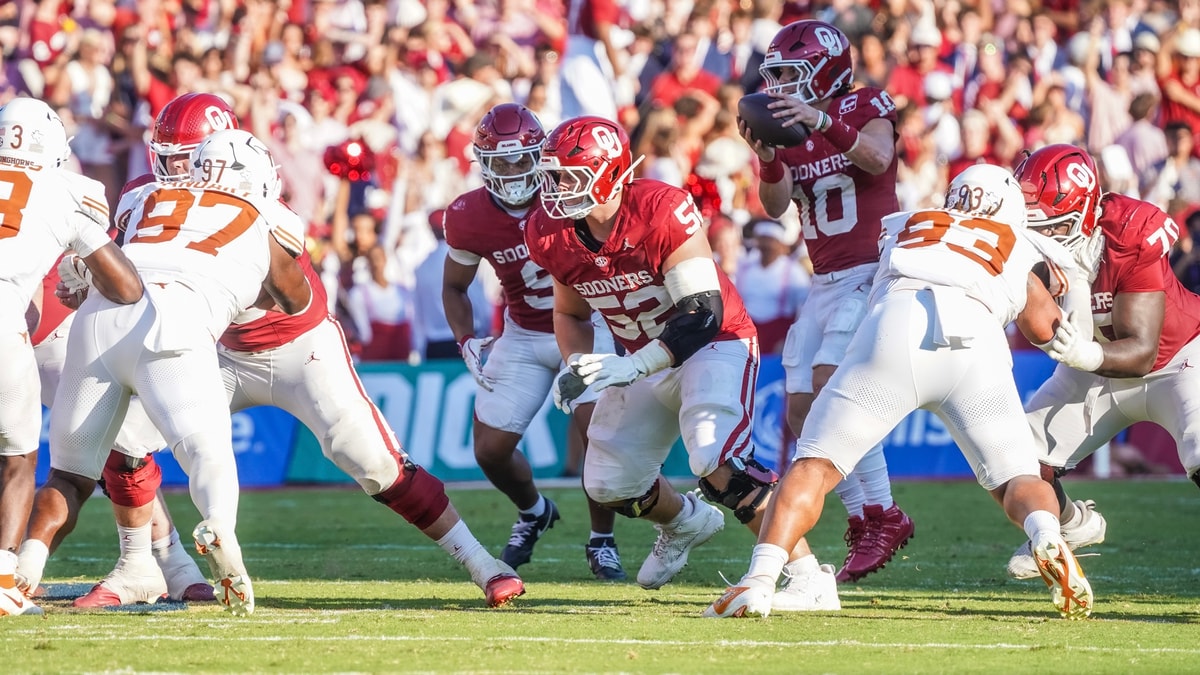 True freshman Noah Best becoming a bright spot on OU football's offensive line