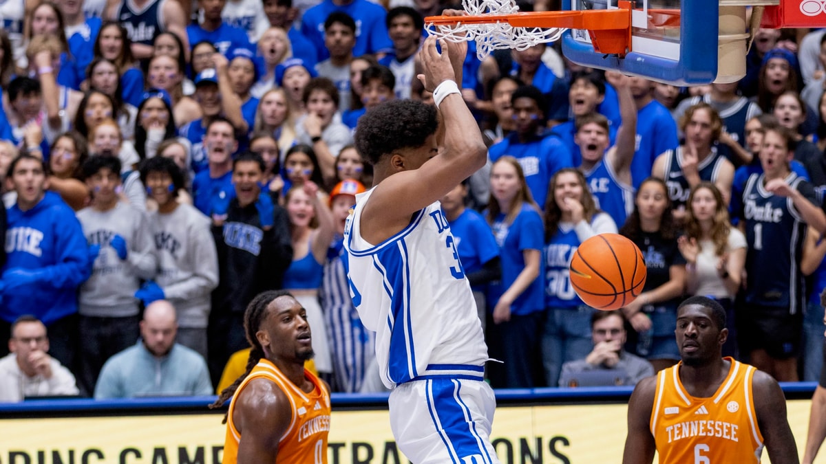How it happened: No. 2 Duke dunks on No. 8 Tennessee in exhibition win