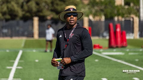 Texas Tech CB coach Darcel McBath