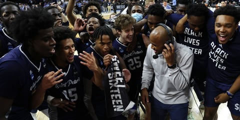 LOOK: Saint Peter's delivers message to fans following Cinderella run