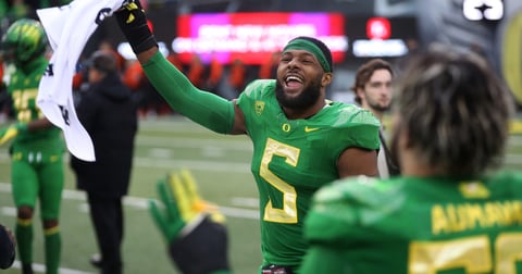 Kayvon Thibodeaux committed to Nick Saban but the CaliFlock movement sealed it for Oregon