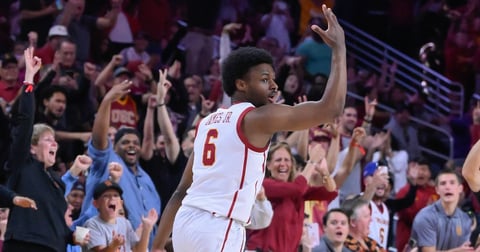 USC falls to Long Beach State in Bronny James debut