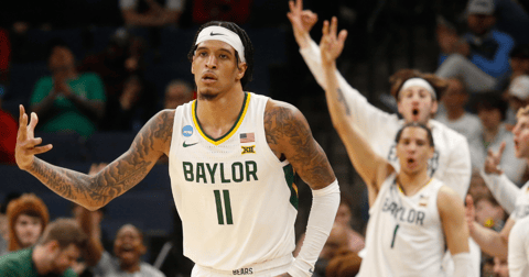 Jalen Bridges credits Baylor teammates, support for strong showing vs. Colgate
