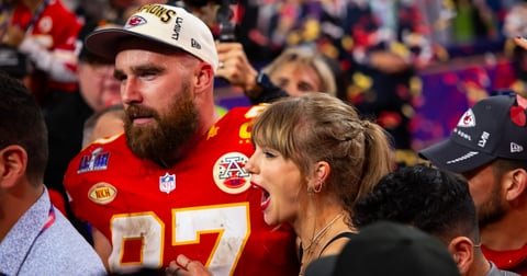 Travis Kelce details Taylor Swift proposal in first podcast appearance since Madison Square Garden wedding