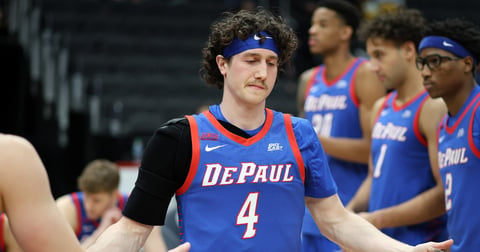 DePaul guard Conor Enright has committed to transfer to Indiana