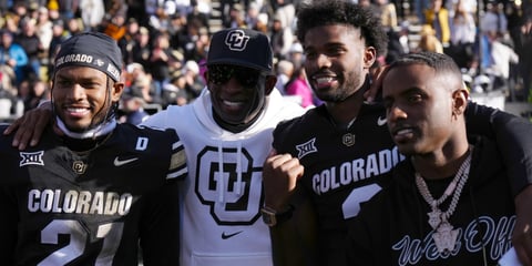 Shilo Sanders takes hilarious shot at Deion amid Shedeur falling in 2025 NFL Draft