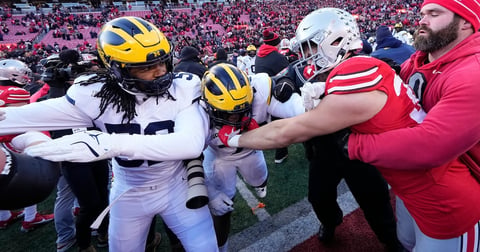 The Athletic ranks Top 25 college football rivalry games