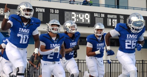 Who is the No. 1 high school football team in all 50 states at the midway point of the 2026 season?