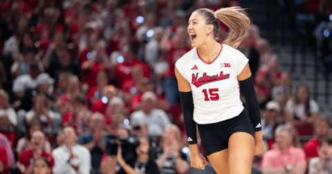No. 1 Nebraska volleyball crushes No. 20 Creighton in I-80 rivalry
