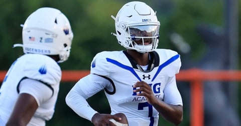 High School Football: No. 1 IMG Academy needs comeback to beat The First Academy