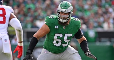 Before winning two Super Bowls as a lineman, Lane Johnson was a Texas high school QB