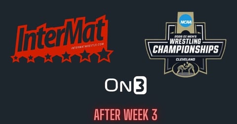 College Wrestling rankings: InterMat updates all 10 weight classes after Week 3