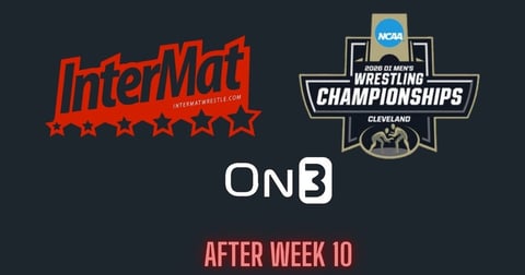 College Wrestling rankings: InterMat updates all 10 weight classes after Week 10