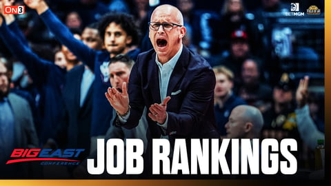 BIG EAST BASKETBALL JOB RANKINGS
