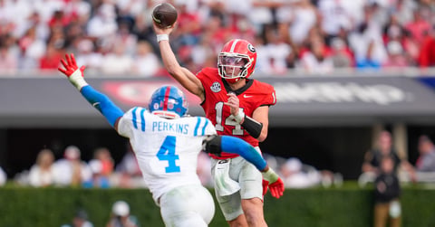 Game time, television announced for Georgia at Ole Miss