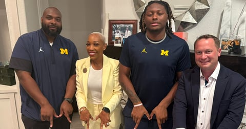 Michigan DL commit Xavier Muhammad talks Texas visit