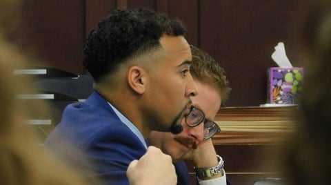 Blaise Taylor, son of Texas A&M assistant Trooper Taylor, found guilty of murdering pregnant girlfriend