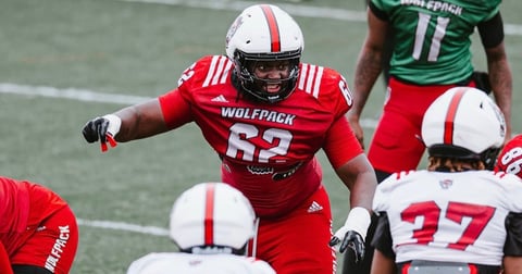 NC State left tackle Jimarion McCrimon draws on past experience after coaching change