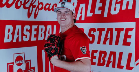 UNC Pembroke transfer RHP Harrison Holbrook eager to make leap to D-I with NC State