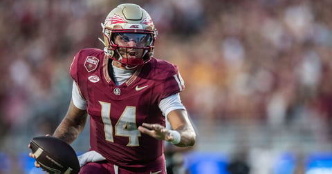Florida State QB Ashton Daniels returns to game after targeting hit vs. Miami