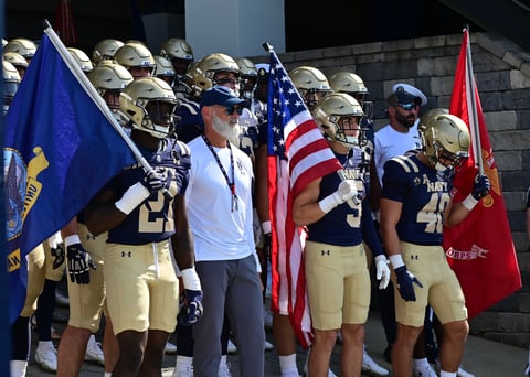 Navy vs Towson - Pregame Photo Gallery