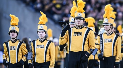 Report: Iowa band member taken off life support after collapsing during Saturday's game