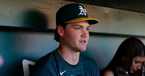 Jamie Arnold injury update: A's No. 3 prospect taken to hospital after being hit in face by comebacker