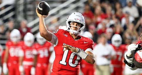 Every throw from Rutgers Football QB AJ Surace versus Boston College
