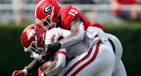 Georgia vs. Arkansas Polymarket odds: Opening point spread revealed, how to watch