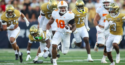 Why Tennessee RB coach De'Rail Sims isn't happy with 299 yards rushing at Georgia Tech