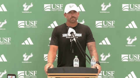 What He Said, What He Meant: Coach Brian Hartline After USF's Loss to UTSA