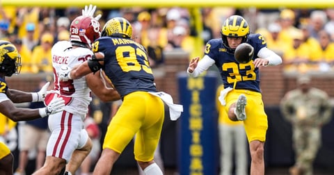 Reading between the lines: Trey Butkowski's range, Cam Brown's precision, Michigan's secret weapon on special teams, punt return issue