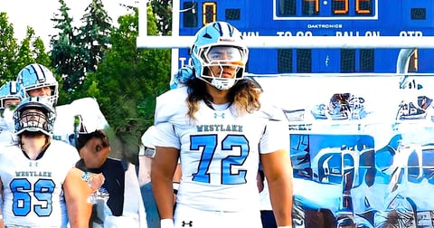 Utah '28 DL Malakai Leilua has offers from coast to coast and has a big SEC visit set this weekend