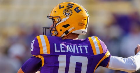 What's the next step of progression for LSU QB Sam Leavitt?