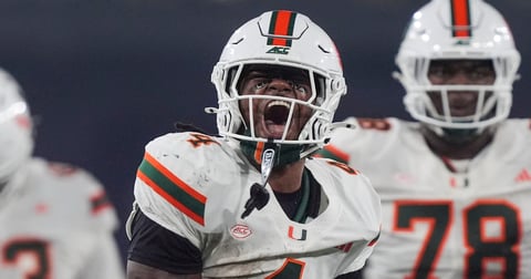 Mark Fletcher injury update: Miami RB taken to locker room with upper-body ailment