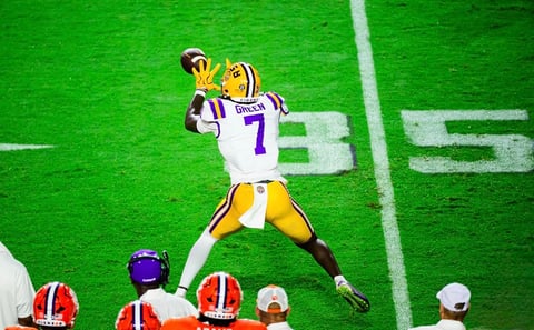 Where does LSU turn without Trey'Dez Green?