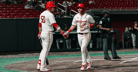Wright State transfer 2B Hunter Warren provides preview to his offensive impact in first NC State exhibition