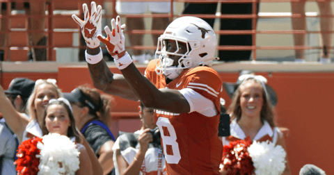 Texas WR Cam Coleman leaves game vs. Ole Miss with apparent upper body injury