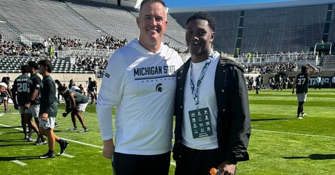 Ty'ire Clark reaffirms Michigan State pledge following return visit