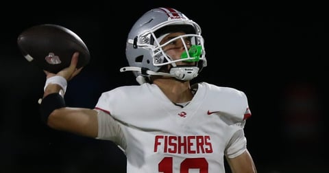 Freshman QB sets new single game passing yards record for Fishers (IN)