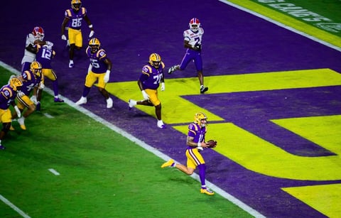 LSU week five official depth chart vs McNeese