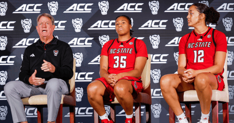 Everything NC State coach Wes Moore, players said on the stage at ACC Tipoff