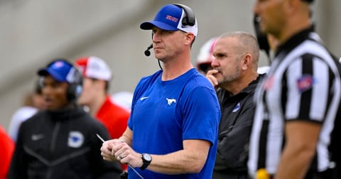 Rhett Lashlee talks SMU's 23-13 win over Virginia