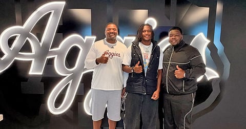 Aggies impress elite 2028 edge Landen Wade
