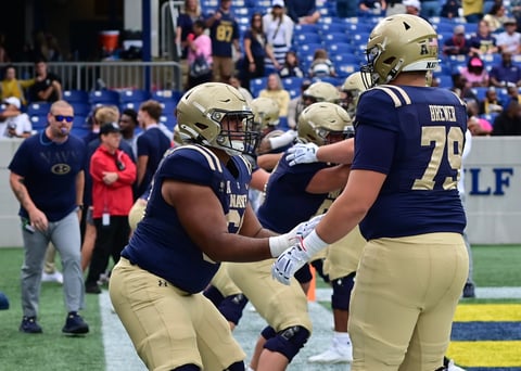 Navy vs Tulsa - Pregame Warmup Photo Gallery